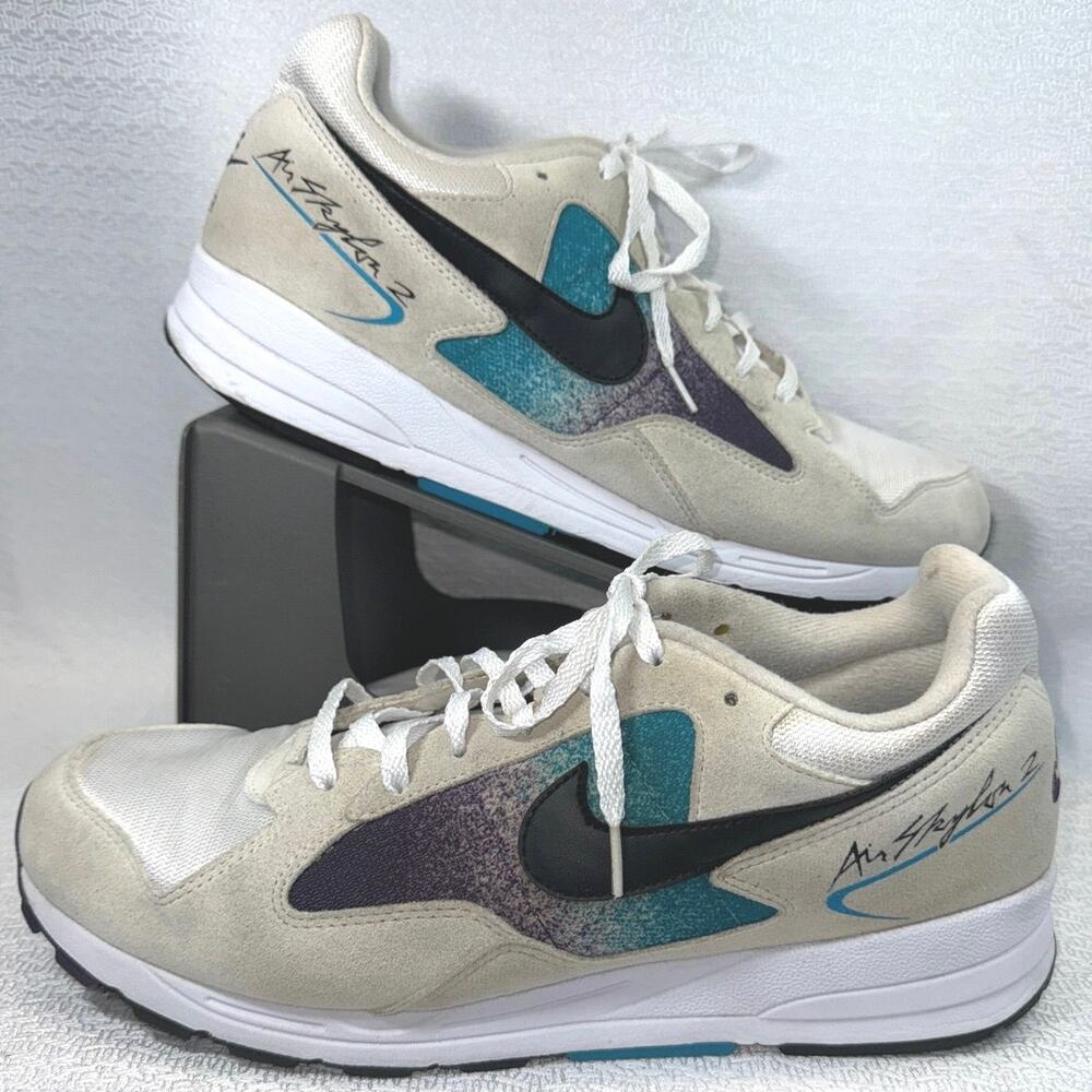 Nike Air Skylon II 2 Eggplant A01551 100 Blue Purple Lagoon men sz 10